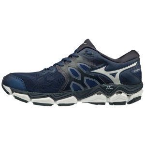 Mizuno Wave Horizon 3 Παπουτσια Για Τρεξιμο Ανδρικα - Μπλε
